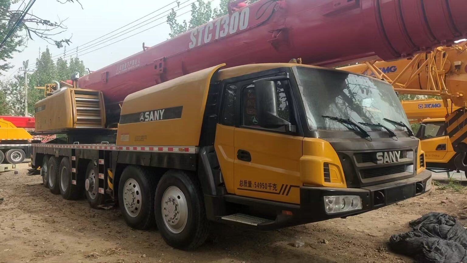 Used 130-ton crane, refurbished, 2010 model - Image 2