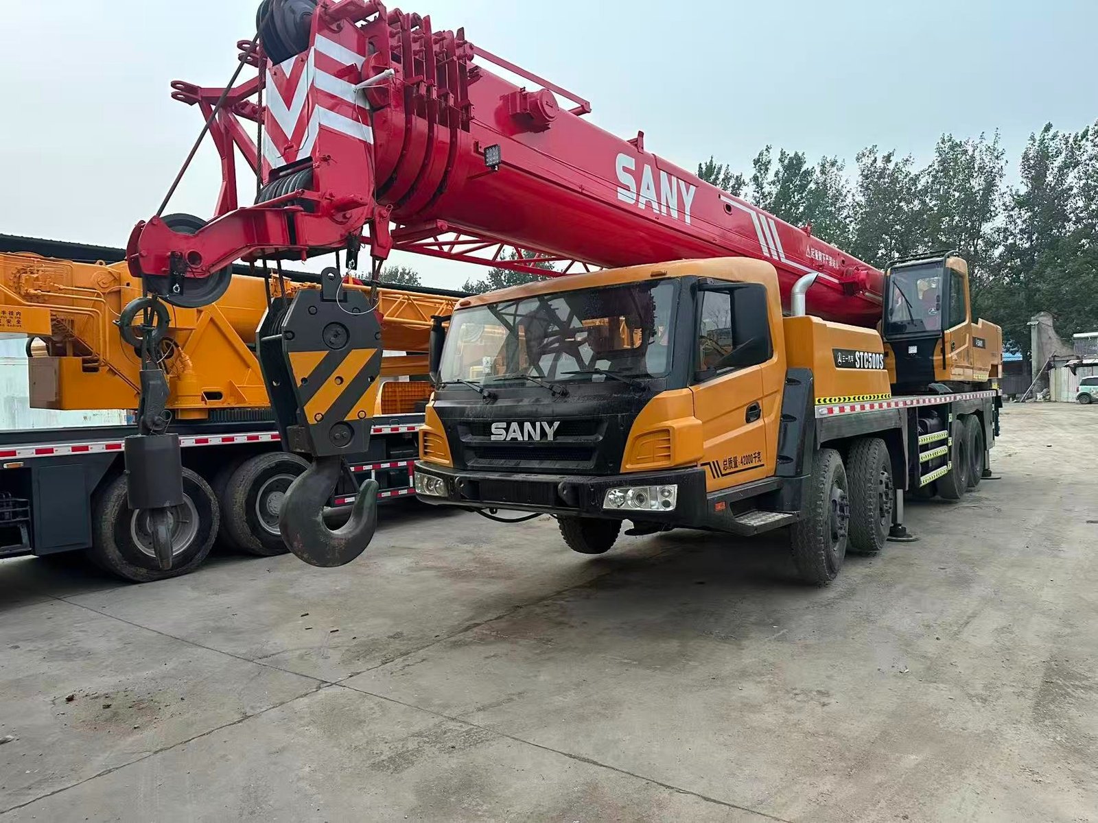 Manufacture 2014 sany 50T The exterior was repainted - Image 2